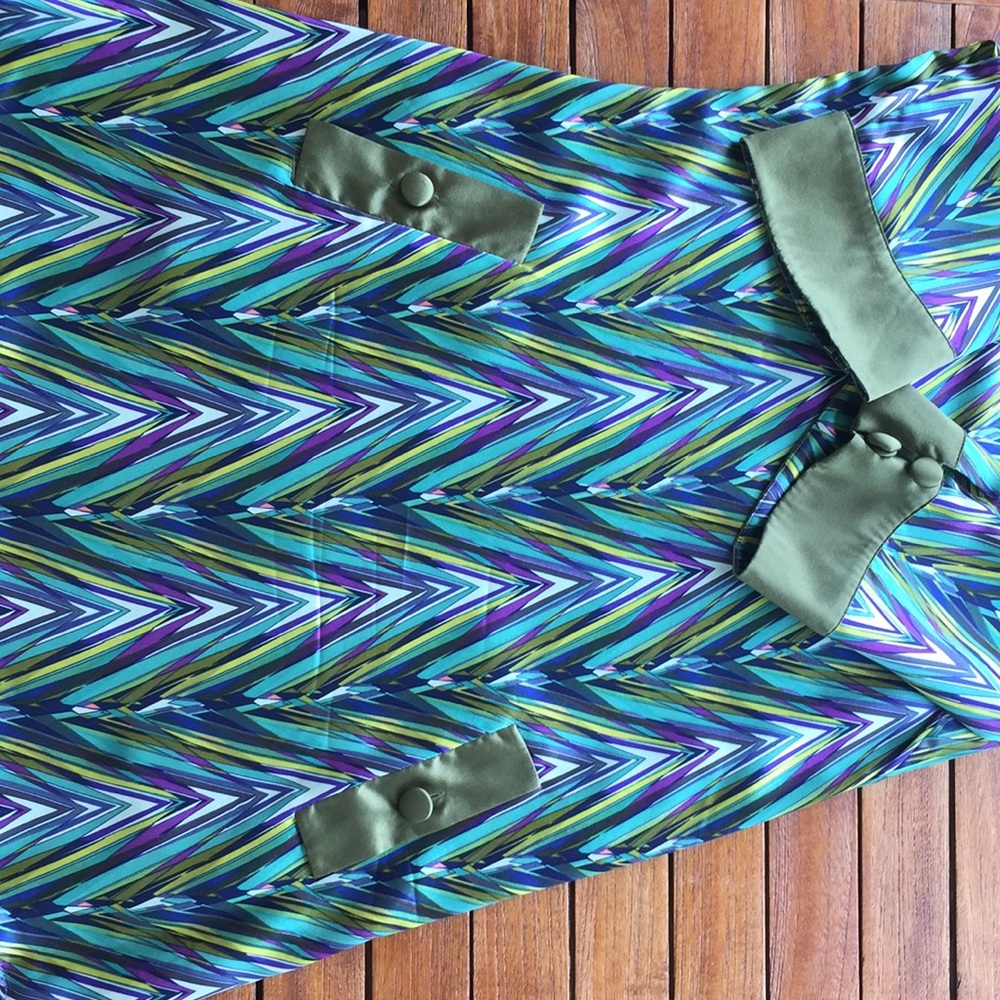 Calypso Silk Minidress View 4